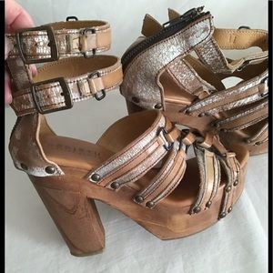 Bed Stu Mona Fisherman sandal, EUC